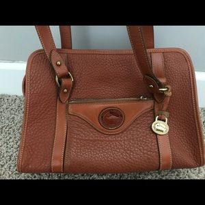 Brown Leather Dooney & Bourke Purse
